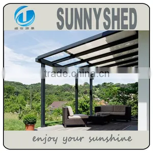 Easy Install Gazebo Canopy Made of Aluminum Polycarbonate thumbnail-4