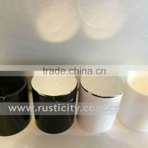Natural Marble Custom Black Candle Jar/luxury Candle/tea Cup Candle Holder thumbnail-5