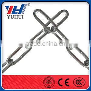 Q195 or Q235 Welded Galvanized Long Link Chain Factory thumbnail-2