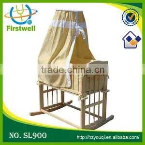 Relaxing Quality Nature Baby Colorful Cot Bed thumbnail-2