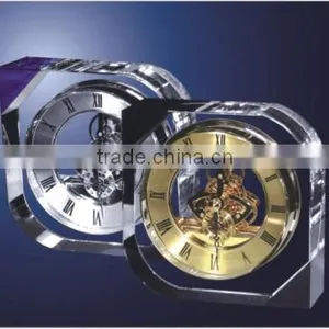 Wholesale Crystal Art Clock Corporate Gifts Sourvenir For VIP thumbnail-1