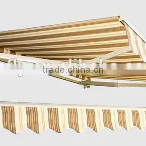 Patio Retractable Manual Awning thumbnail-1