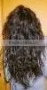 Indian Natural Curly Full Lace Wig From India thumbnail-1
