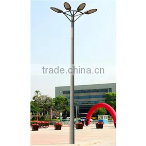 LED High Mast Light Q235 Galvanized Steel Poles for Led Street Lamps thumbnail-1