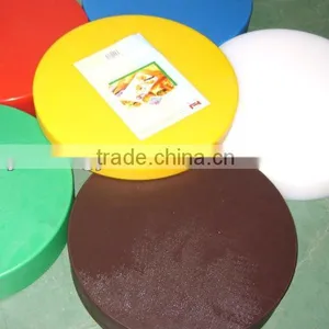 High Quality Green Layered PE Plastic Cutting Board thumbnail-1