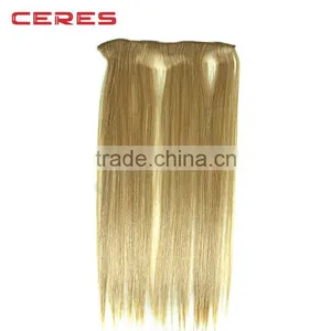 Xuchang Ceres Cheap Clip in Hair Extensions, 100% Synthetic Hair, Top Quality Clip Hair thumbnail-2