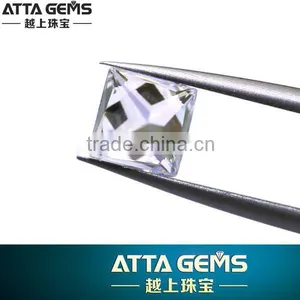 AAAAA Princess Cut 6*6m 1 Carat Cubic Zirconia thumbnail-3