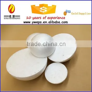 Yiwu High Quality White Polystyrene Foam Half Round Ball for Sale thumbnail-1