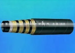 DIN 4SH>>Wire Braid Hydraulic Hose thumbnail-1