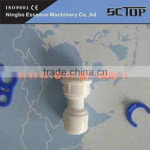 Plastic Fittings Pneutop China Manufacturer Straight Male Threaded Pneumatic Plastic Tube Fitting thumbnail-1