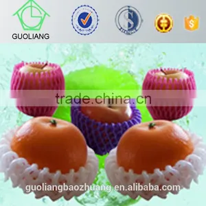 FDA Approved Food Grade Polythene Expanded Foam Fruit Sleeve Net For Papaya Packing thumbnail-5