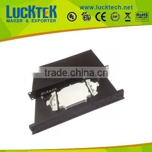 19inch 1HU Prefabricated Extendable Optical Fiber Splice Box thumbnail-1