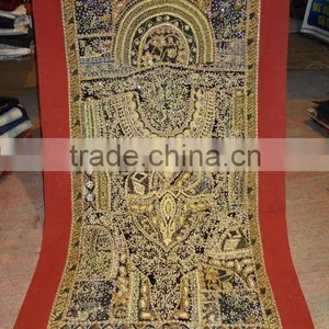 RAJASTHANI Beaded Wall Tapestry thumbnail-1