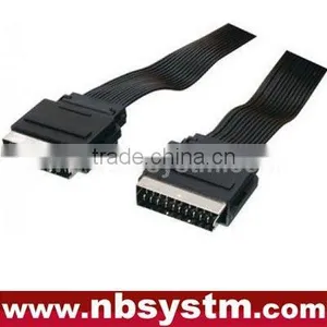 21pin Scart Cable Flat (male to Male) thumbnail-1