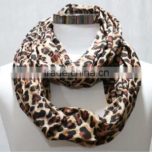 Animal Prints Loop Scarves Infinity Scarves thumbnail-1