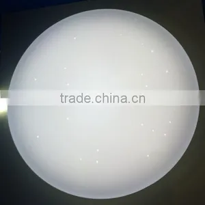TIWIN 22W Warm White Star Effect Surface Mounted Acrylic Flush Ceiling Light in White thumbnail-4