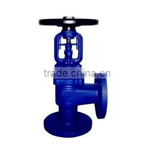 DIN Angle Pattern Bellows Sealed Globe Valve thumbnail-3