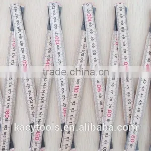 2 Metre Folding Ruler Promotional Wooden Folded Ruler thumbnail-2