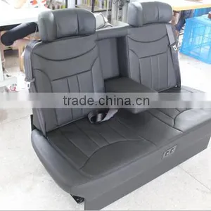 T5 Caravelle Rear Seat Conversion Customized Sofa Bed--Grey thumbnail-1