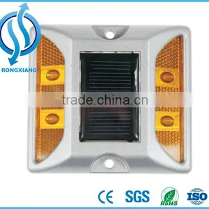 Solar Traffic Road Maker/Road Stub/Road Reflector/ Aluminum Flashing Solar Marker Lights thumbnail-1