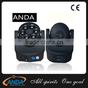 Super Bright Disco dj Lighting 6*15w RGBW 4 in 1 Led Beam Moving Head for Bar Show thumbnail-1