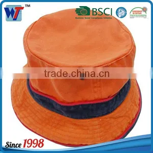 Wholesale Orange Blank Bucket Hat/Cap thumbnail-1