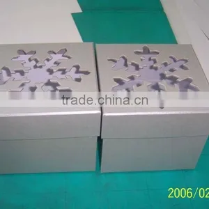Snowflake Shape Paper Cardboad Box thumbnail-1