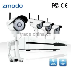 Zmodo Outdoor Wireless Wifi IP Camera 4CH NVR thumbnail-1