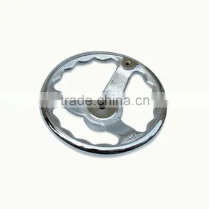 YONGXING Brand Grey Iron Cast & Nodular Iron Cast Casting Hand Wheel ,hand Wheels for CNC Lathe, Cast Iron Parts thumbnail-1