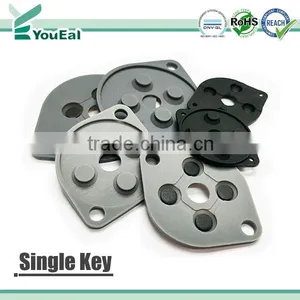 Rubber Single Key, Silicone Button Used in Multifarious Applications thumbnail-1