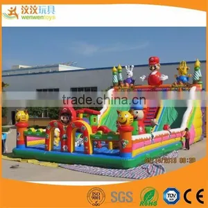 Inflatable Trampoline From China Inflatable Bouncers thumbnail-1