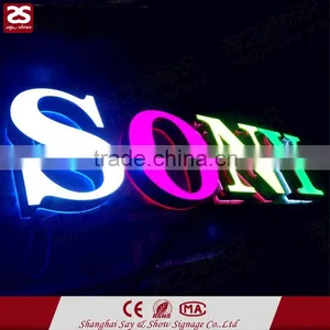 Factory Direct Sale Top Quality Acrylic 3d Letter Sign Illuminated Led Board thumbnail-2