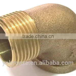 Good Quality Taiwan Brass Fitting Pipe 90 Degree Street Elbow thumbnail-1