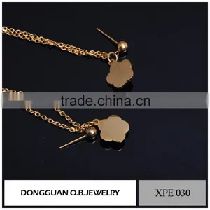 Wholesale 925 Sterling Silver New 2016 Latest Gold Earring Designs Earring for Girls thumbnail-3