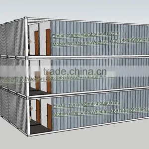 Modular 40HQ Shipping Container Hotel Unit thumbnail-2