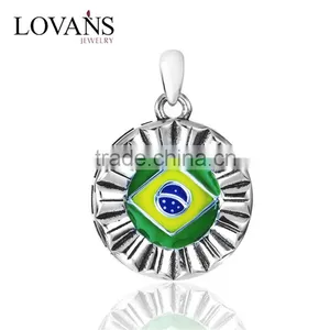 2016 Rio Olympic Gift Sterling Silver Necklace Pendant thumbnail-2