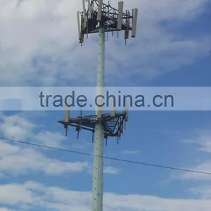 138kv9kv Communication Wireless Antenna Steel Polygonal Galvanized Tower thumbnail-1