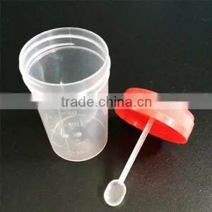 Urine and Stool Container Specimen Container With Screw Cap thumbnail-2