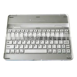 2013 Aluminum Alloy for Ipad Wireless Blue Tooth 4.0 Keyboard thumbnail-1