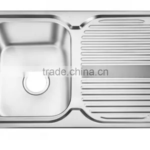 Yacht,Boat,Train and Public Mobile Toilet Used Stainless Steel Washing Basin Kitchen Sink Round Shape With Drain Board GR-Y619 thumbnail-4