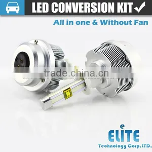 Factory Wholesale Car h3 Led Headlight Bulbs Without Fan thumbnail-1