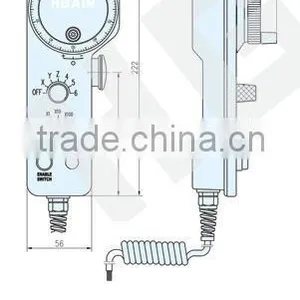 TM2080 Incremental Handwheel Encoder thumbnail-2