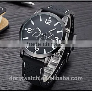 Fashion Silicone Slap Bracelet Watch Silicon Watches Men thumbnail-4