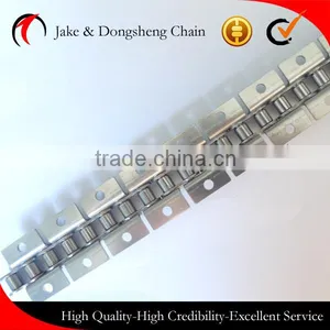 Stainless Steel Roller and Bushing Chains With Symmetrical U Type Attachments thumbnail-4