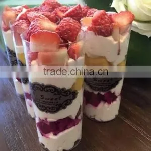 YC-10 10oz Food Grade PS Material Airline Cup Juice Cup Ice Cream Cup Fruit Cake Cup thumbnail-2