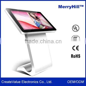 Floor Stand Interactive Kiosk PC 84 Inch LCD Touchscreen 4K Monitor With Built In Computer thumbnail-3