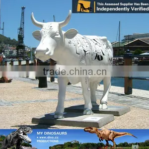 My Dino-C041 Brand New Attractive Animal Sculpture Model Cow thumbnail-5