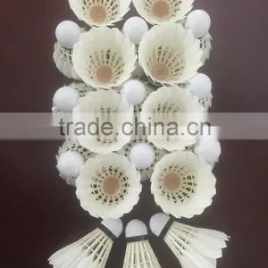 Topest Class Goose Feather Badminton Shuttlecock Quality AS 50 for International Tournament Shuttlecock thumbnail-6