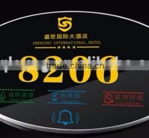 Hot Sale QL-D1 HoHotel Service System Electronic Doorbell Doorplate thumbnail-1