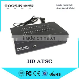 2015 Good Quality China Sipplier Digital tv Converter Set Top Box ATSC Receiver for More Country Market thumbnail-1